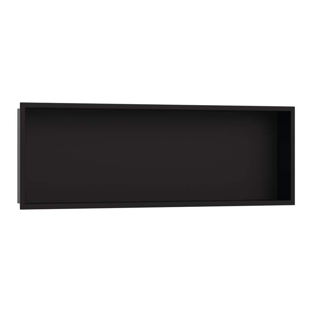 Hansgrohe XtraStoris Original 39 in. W x 15 in. H x 4 in. D Stainless Steel Shower Niche in