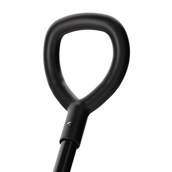 Suncast 49.5 in. Plastic Handle Steel Snow Shovel SC648554D - The