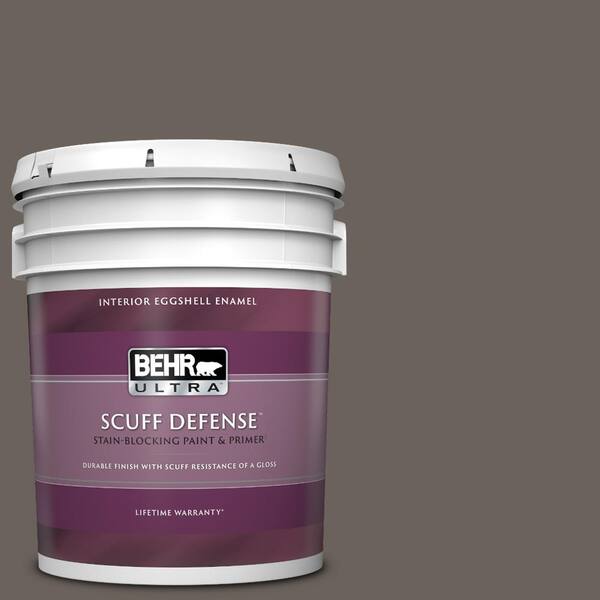 BEHR ULTRA 5 gal. #T11-8 Back Stage Extra Durable Eggshell Enamel Interior Paint & Primer