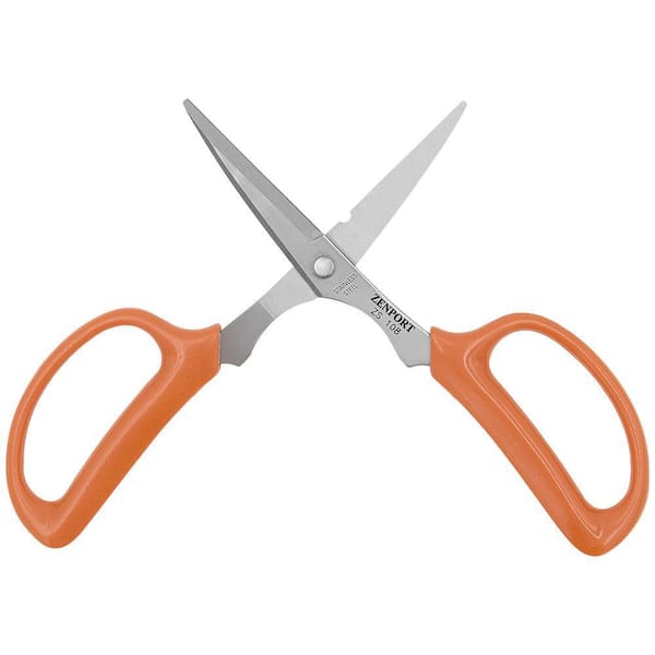 ZENPORT All Purpose Scissors, Stainless Steel, 7 in. (Box of 3