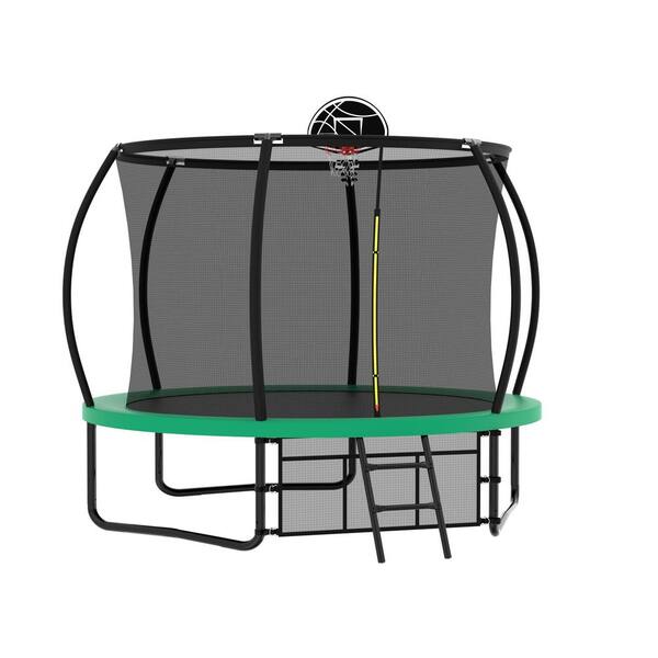 Noble House Jovaro 10 ft. Outdoor Recreational Pumpkin Trampoline