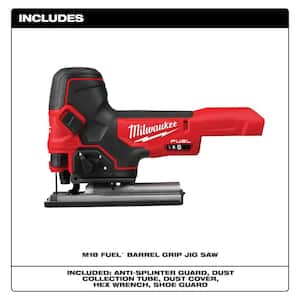 M18 FUEL 18-Volt Lithium-Ion Brushless Cordless Barrel Grip Jig Saw with 8.0 Ah Starter Kit