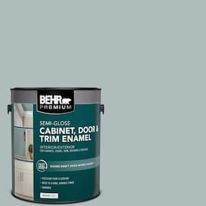 1 gal. #HDC-CT-26 Watery Semi-Gloss Enamel Interior/Exterior Cabinet, Door & Trim Paint
