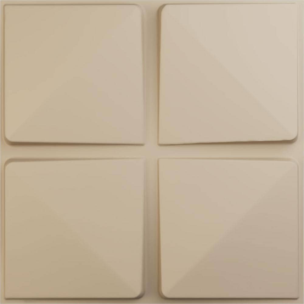 "19-5/8""W x 19-5/8""H Edinburgh EnduraWall Decorative 3D Wall Panel, Smokey Beige (12-Pack for 32.04 Sq.Ft.)" price history on PriceWatchPro