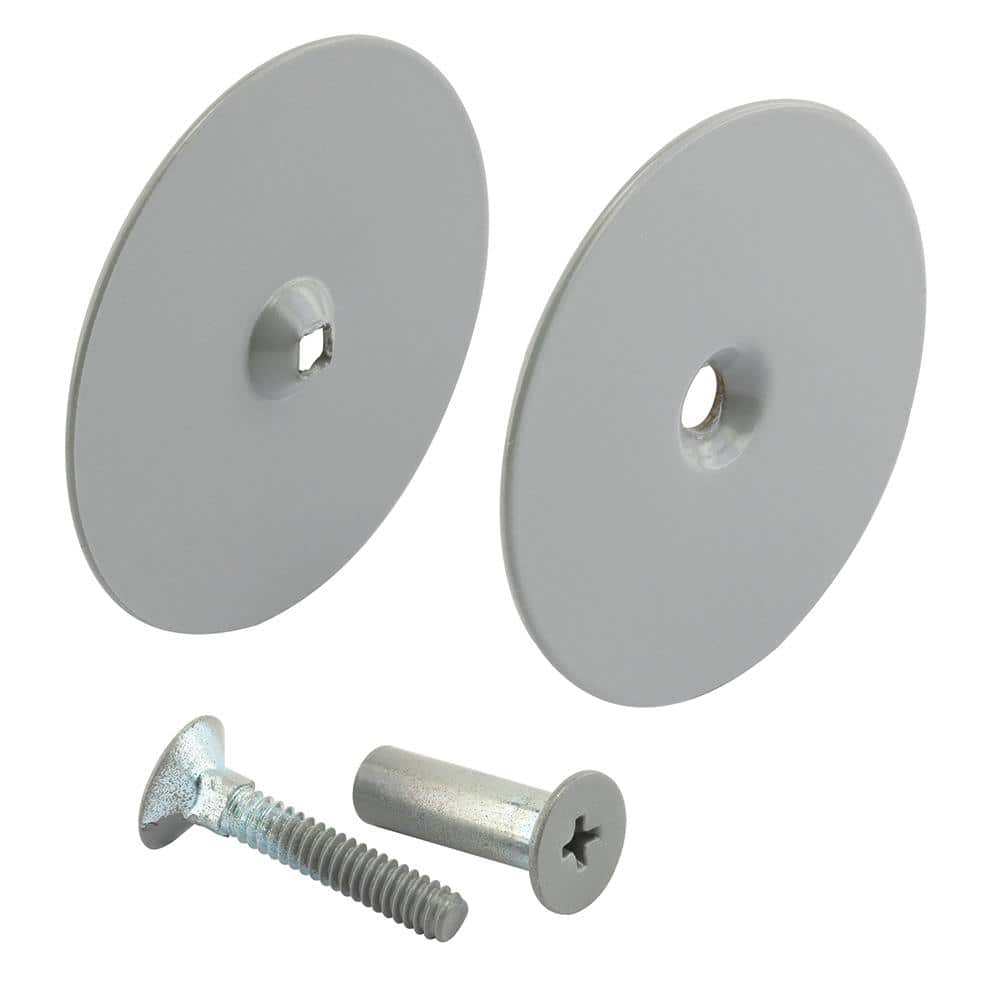 Door Hole Cover Plate, 2-5/8 in. Diameter, Finished in Gray Primer price history on PriceWatchPro
