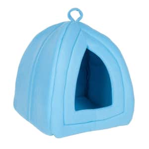 Small Blue Cozy Kitty Tent Igloo