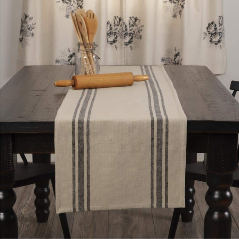 Mill House Stripe Black Runner 36Lx16W price history on PriceWatchPro