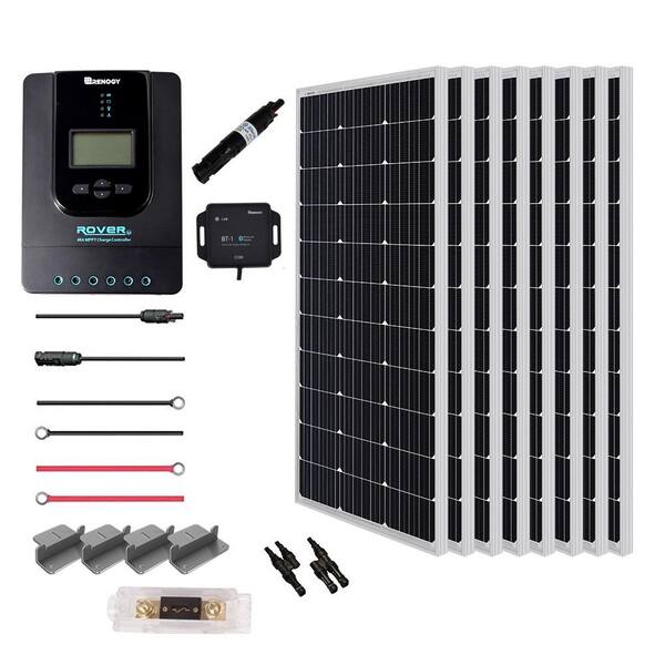 thumbnail image 2 of ECI POWER 250WH 100W 12V Monocrystalline Solar Panel Kit For Off-Grid DIY 2 of 6