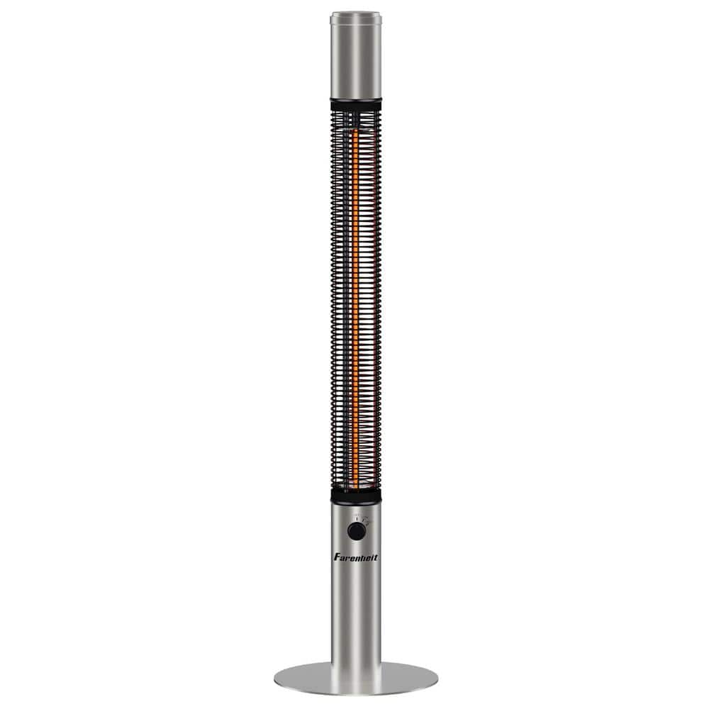 FARENHEIT 1500-Watt Outdoor Electric Infrared Tower Heater in