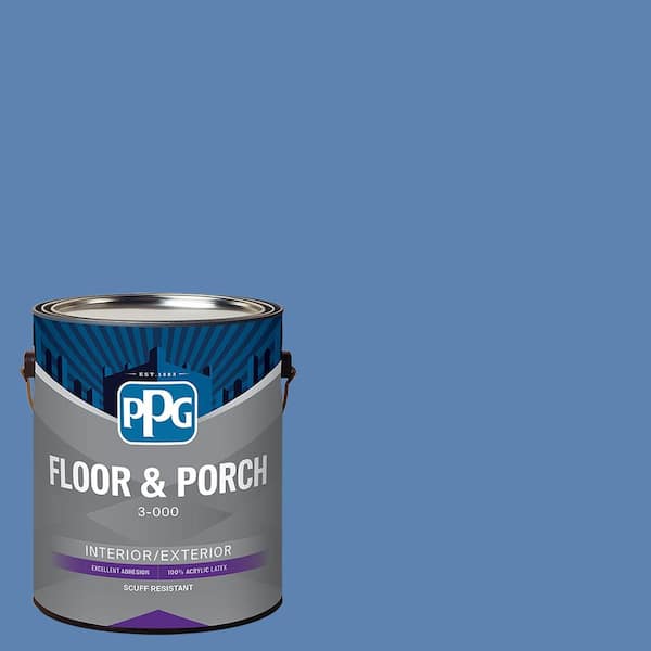 PPG 1 gal. PPG1162-5 Shrinking Violet Satin Interior/Exterior Floor and Porch Paint