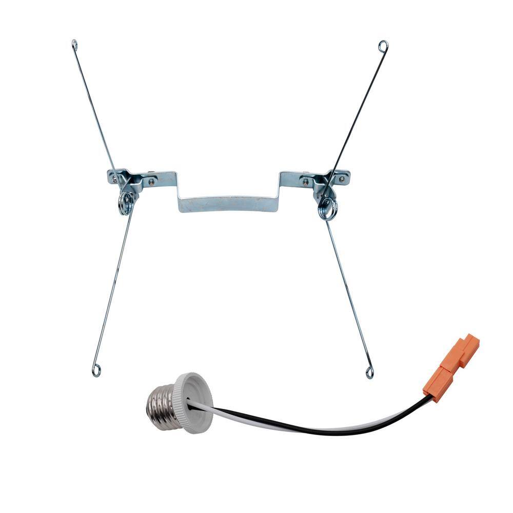 White Aluminum LED Flush Mount Ceiling Light Pack