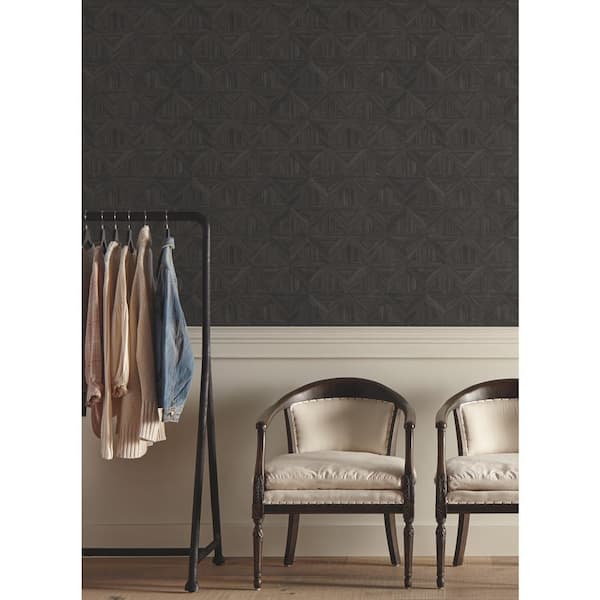 Parquet Pre-pasted Wallpaper (Covers 56 sq. ft.)