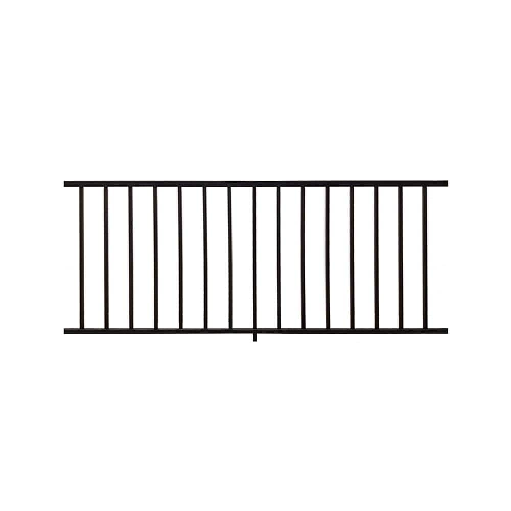 Stanford Black 3.5 ft. H x 72 in. W Textured Aluminum Railing Kit price history on PriceWatchPro
