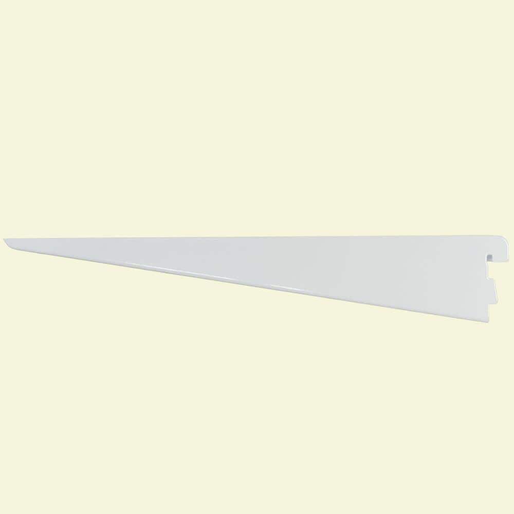  Rubbermaid Twin Track System Bracket, 11.5, White