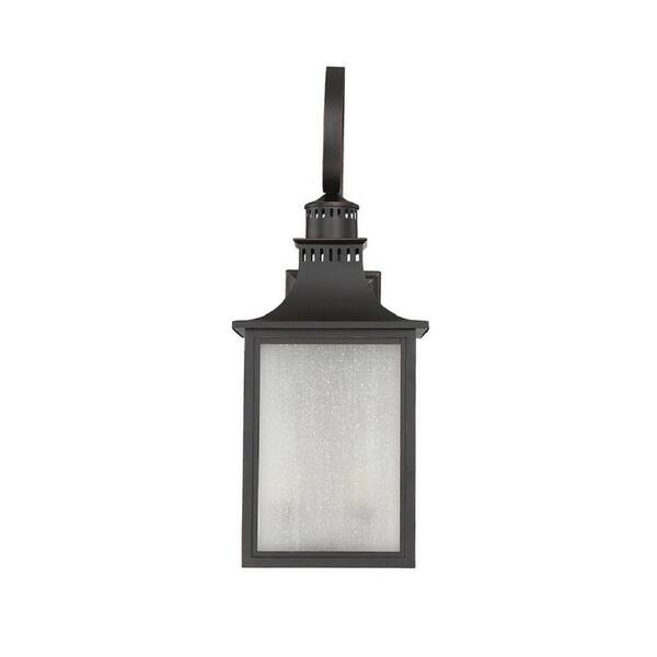 Home Decorators Collection 20.25 in. French Quarter Gas Style 2-Light  Outdoor Wall Lantern Sconce JLW1612A-3 - The Home Depot