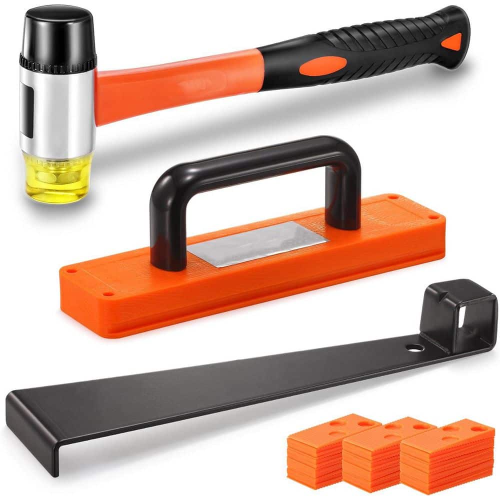 Premium Laminate Wood Flooring Installation Kit, Vinyl Flooring Tools Double-Faced Mallet and Spacers price history on PriceWatchPro