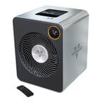 VMH600 1500-Watt 5118 BTU Whole Room Electric Stainless Steel Fan Heater, Auto Climate, Advanced Safety