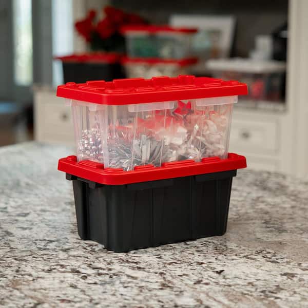 Have a question about HDX 6.5-Qt Tough Storage Tote in Black with