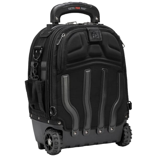 VETO PRO PAC 14 in. Blackout Small Wheeled Backpack VPP10873 - The