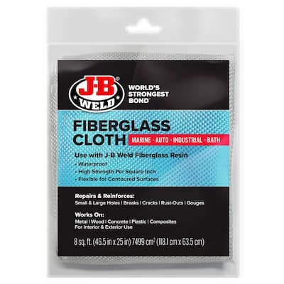 J-B Weld 8 Sq. Ft. Fiberglass Cloth 40128