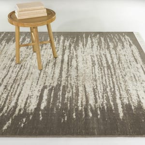 Howe Taupe 5 ft. x 7 ft. Abstract Area Rug