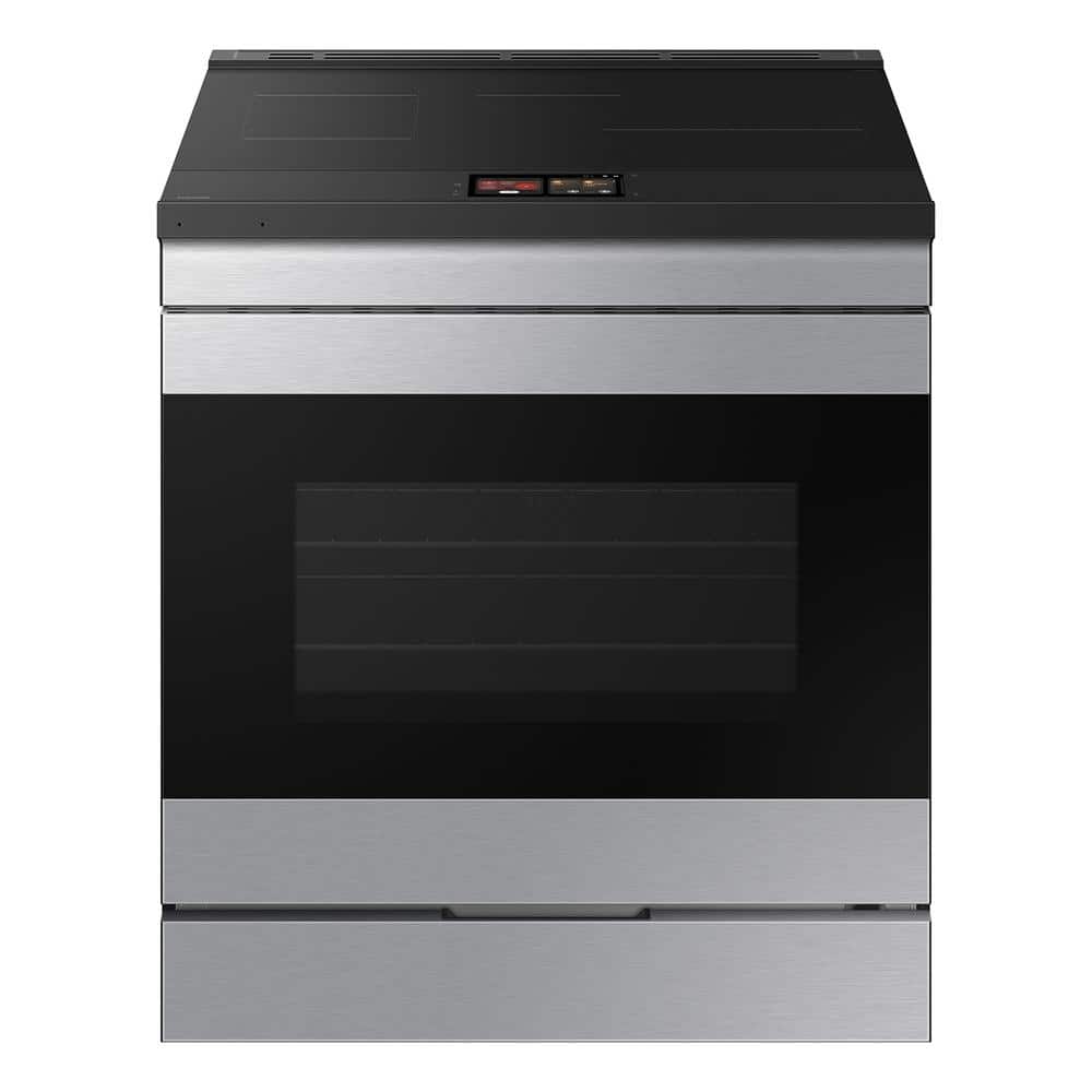 Samsung Bespoke 30 in. 4Burner Element SlideIn Induction Range 6.3 cu