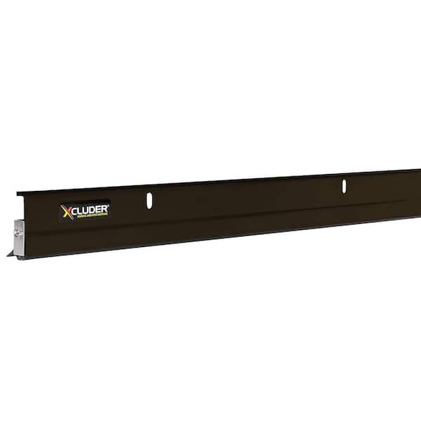 Xcluder 48 in. Standard Door Sweep, Dark Bronze - Seals Out Rodents and Pests, Enhanced Weather Sealing