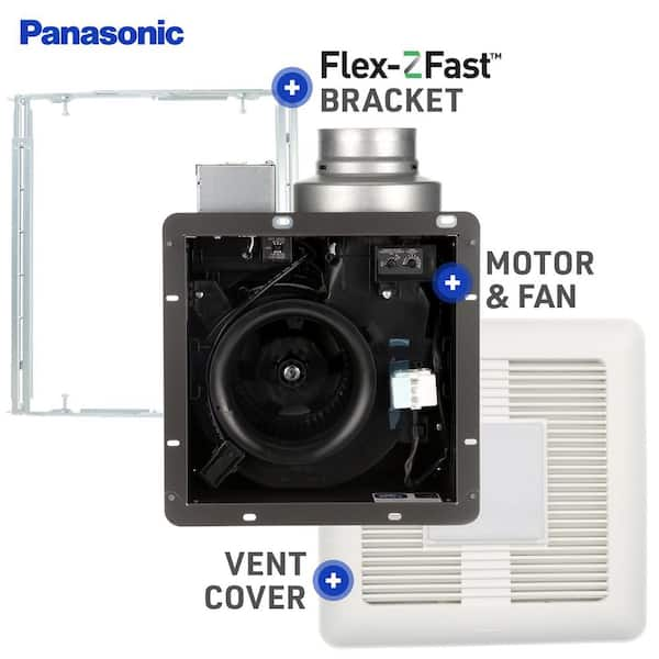 Panasonic WhisperSense DC fan-LED Lights Motion and Humidity Sensors cheapest Delay Timer