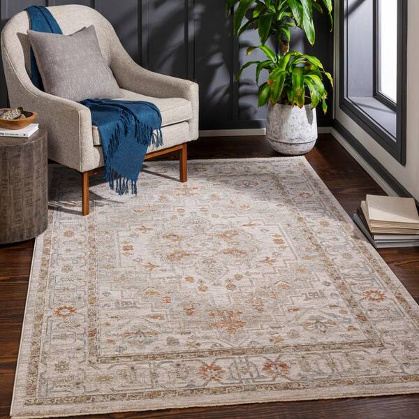 Warwick Orange Doormat 2 ft. x 3 ft. Indoor Area Rug