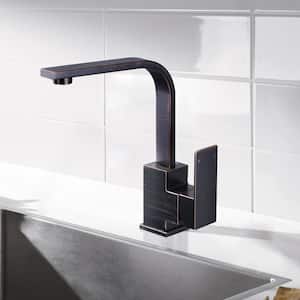 Foundations Single Handle Bar Faucet Deckplate Not Included in Oil Rubbed Bronze