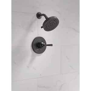 Faryn Single-Handle 5-Spray Shower Faucet in Matte Black (Valve Included)