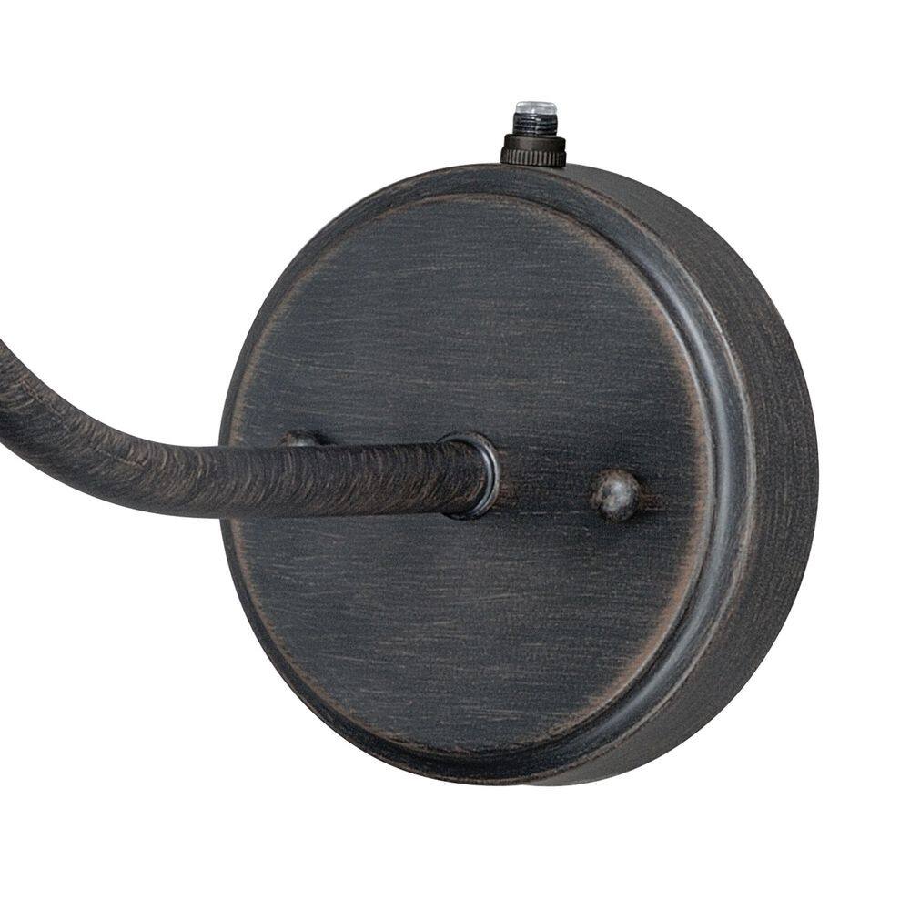Aged Iron 20'' Rustic Outdoor Wall Sconce