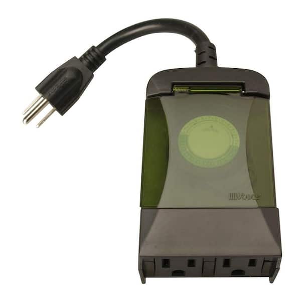 Timer Override Switch Interval Timer KERDE 24-Hour Timer Switch - 15 Minute With Manual ...