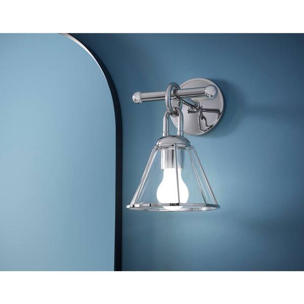 KOHLER Terret 1-Light Polished Nickel Wall Sconce