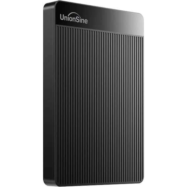 500GB Ultra Slim Portable External Hard Drive HDD-USB 3.0, Ultra-Fast Data Transfers for PC  and  Laptop, Black