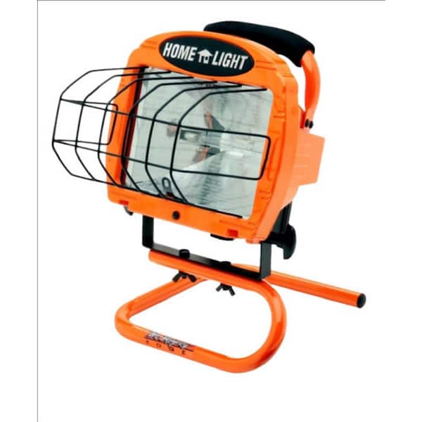 Woods 500 Watt Portable Halogen Work Light With 3 Ft Cord L33 The Home Depot Woods 500 Watt Portable Halogen Work, Outdoor Work Lights Home Depot