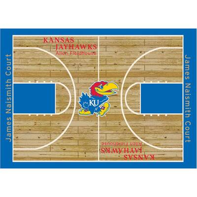 Kansas 4 ft. by 6 ft. Courtside Area Rug
