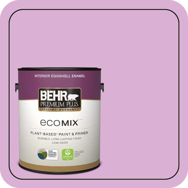 1 gal. #P110-3 BFF Eggshell Enamel EcoMix Plant-Based Interior Paint & Primer