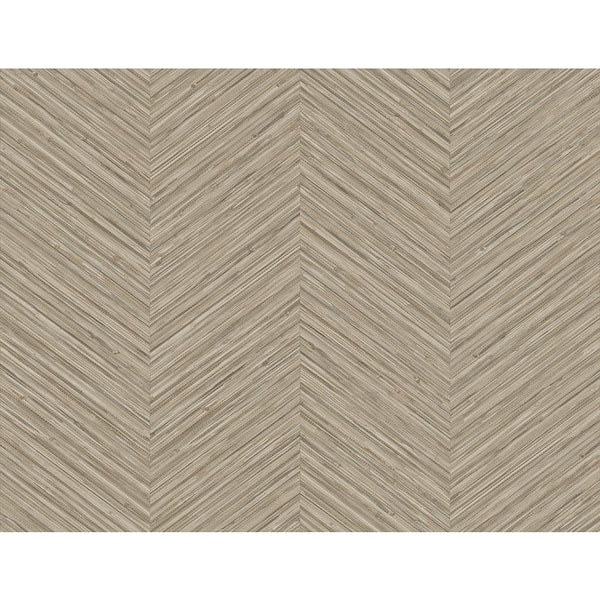 A-Street Prints Blue Bali Aqua Fern Wallpaper Sample