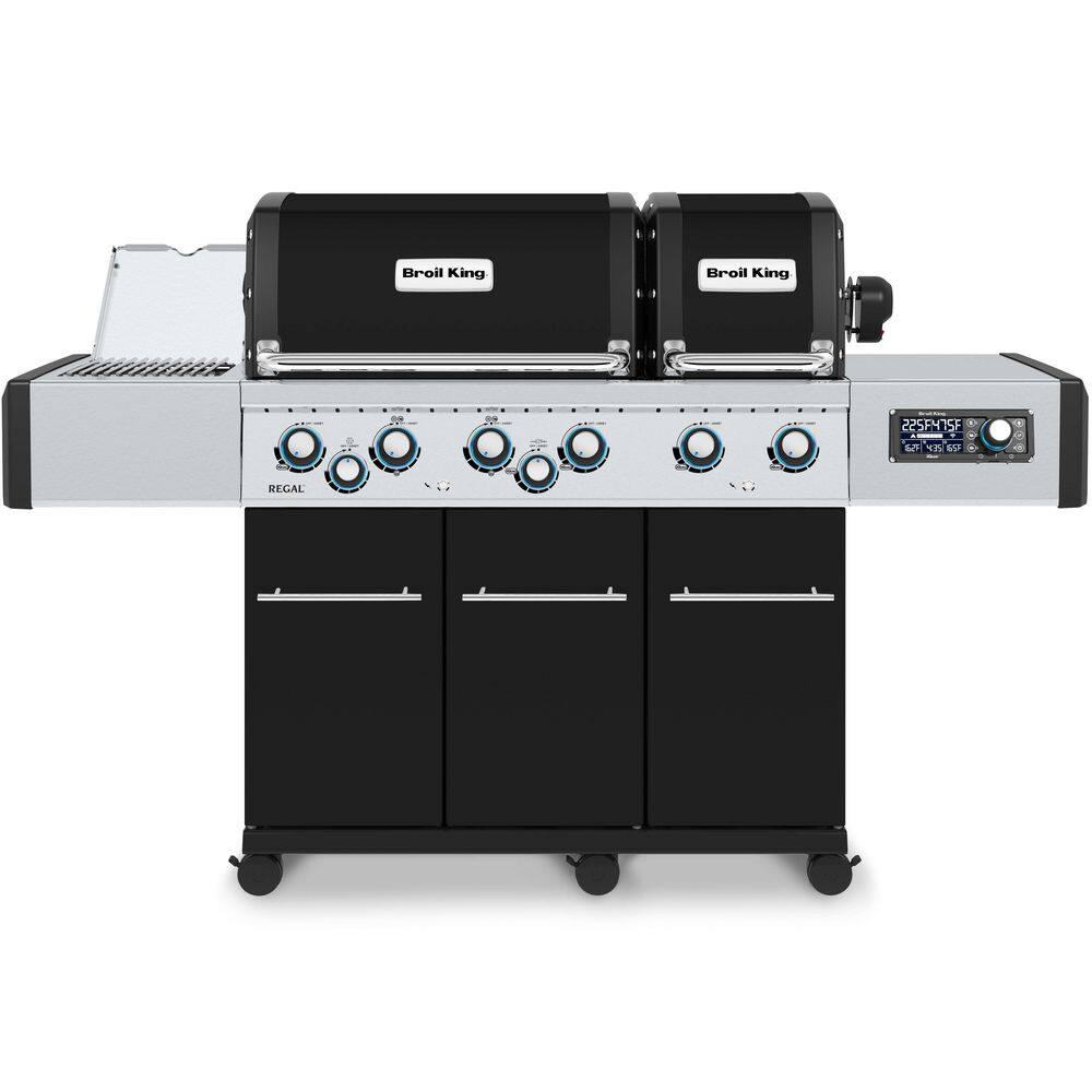 Regal Q 690 Pro IR 6-Burner Propane Gas Grill in Stainless Steel with Side Burner and Rear Rotisserie Burner price history on PriceWatchPro