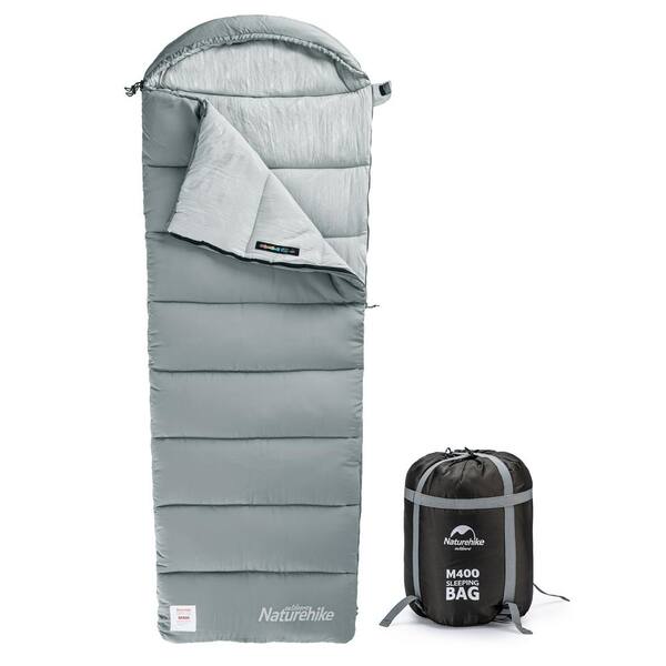 Cesicia 86.6 in. L Sleeping Bags in Light Gray (1-Pack)