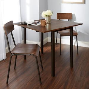 Owen 3-Piece Brown and Gray Dining Set