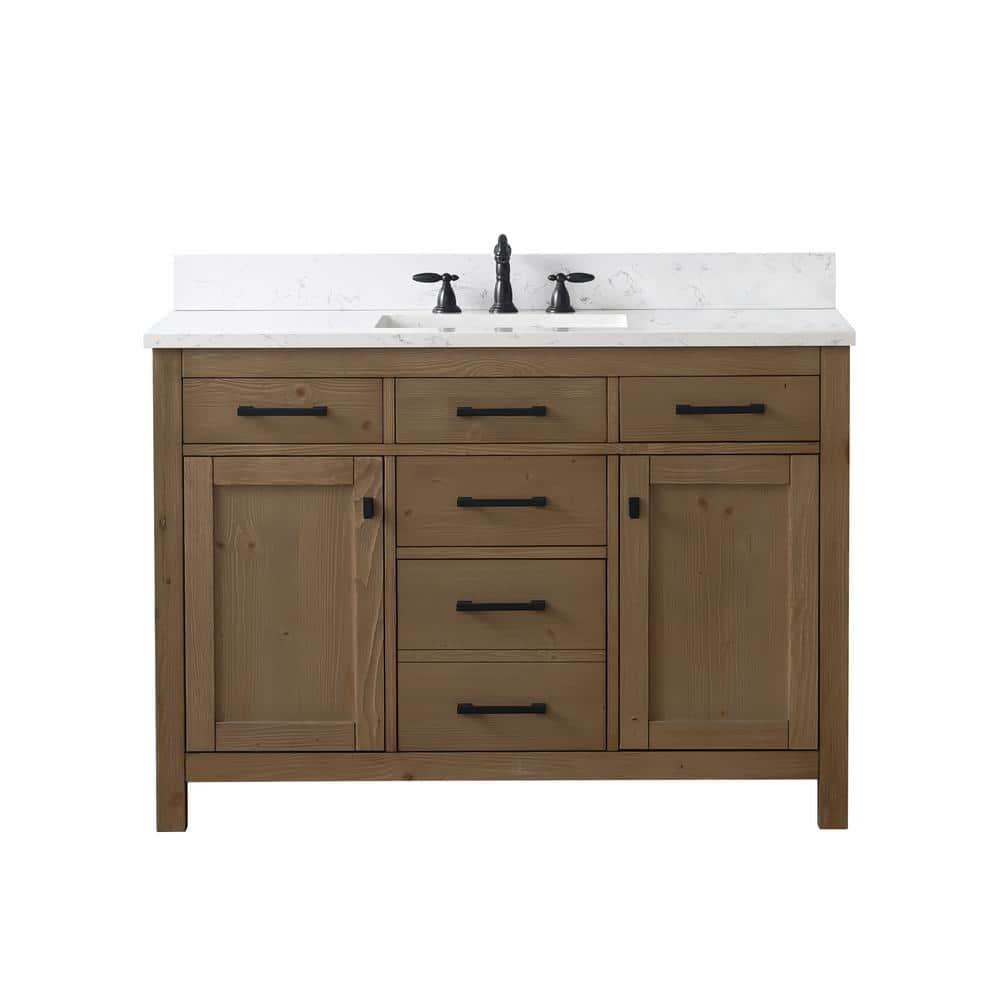 Reviews for SUDIO Jasper 48 in. W x 22 in. D Bath Vanity in Textured