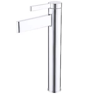 PHIA Single Handle Vessel Sink Faucet in Polished Chrome