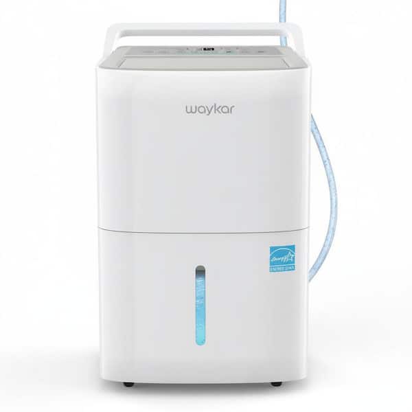 150 pt. 7,000 sq. ft. Energy Star Dehumidifier with Pump and Bucket for Basement or Garage with Auto Restart in White