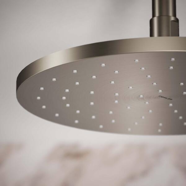 KOHLER 1-Spray 10 in. Single Ceiling Mount Fixed Rain Shower Head
