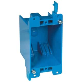 Scatola Elettrica CycevSun 1 Gang PVC - Per Ristrutturazione (Vecchia Opera), UL, Confezione Da 12