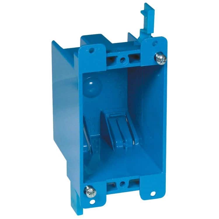 Carlon 1-Gang 14 cu. in. Electrical PVC Old Work Electrical Switch and Outlet Box (B114RB)