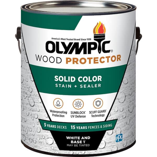 Olympic Wood Protector 1 gal. SC-1047 Monterey Gray Exterior Solid