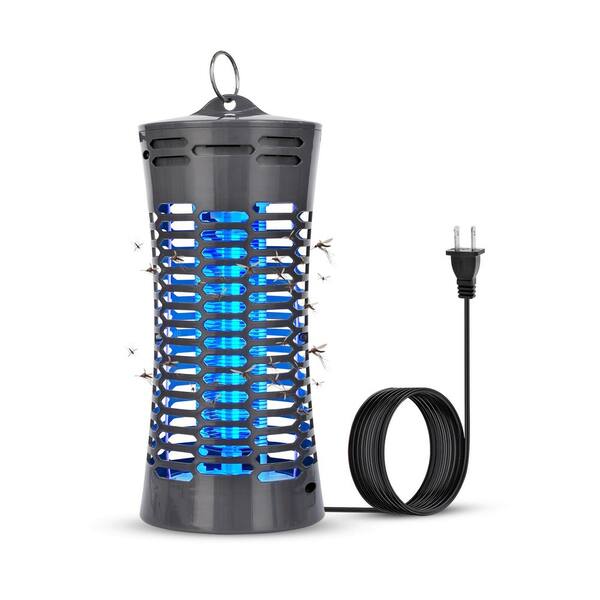 TECHKO 120-Watts Electronic Indoor Bug Zapper with High-Powered UV LED Tube Repellent (1-Pack)